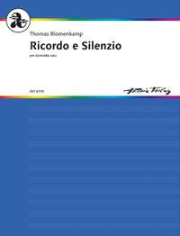 Blomenkamp, Thomas: Ricordo e silencio