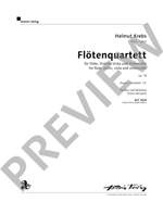 Krebs, Helmut: Flötenquartett op. 19 Product Image
