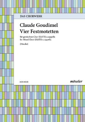 Goudimel, Claude: Four motets for different feasts 103