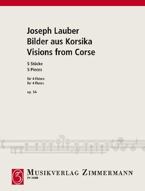 Lauber, Joseph: Visions from Corse op. 54