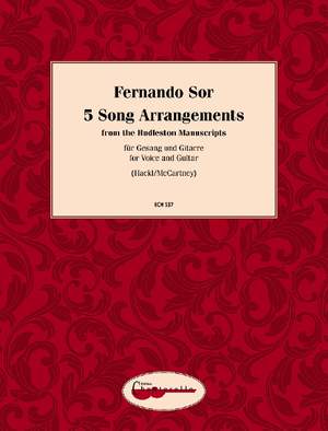 Sor, Fernando: 5 Song Arrangements