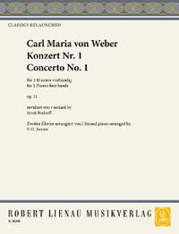 Weber, Carl Maria von: Concerto No. 1 op. 11