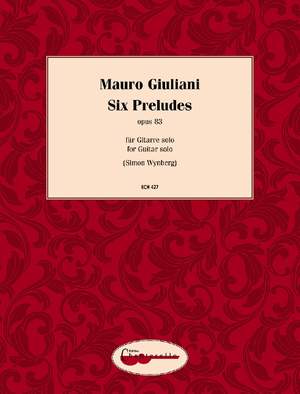 Giuliani, Mauro: 6 Preludes op. 83