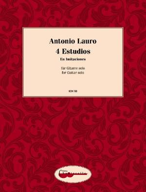 Lauro, Antonio: 4 Estudios en Imitaciones