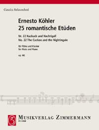 Koehler, Ernesto: 25 romantische Etüden op. 66