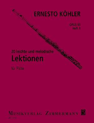 Koehler, Ernesto: 20 easy melodic progressive Exercises op. 93