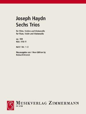 Haydn, Joseph: Six Trios op. 100 Hob. IV/6-11