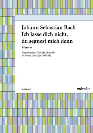 Bach, Johann Christoph: Ich lasse dich nicht, du segnest mich denn