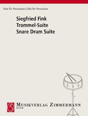 Fink, Siegfried: Snare drum suite