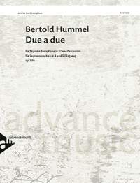 Hummel, Bertold: Due a due op. 88a