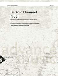Hummel, Bertold: Noël op. 87e