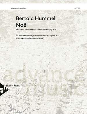 Hummel, Bertold: Noël op. 87e