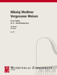Medtner, Nikolai: Vergessene Weisen (Forgotten Melodies) op. 38/8