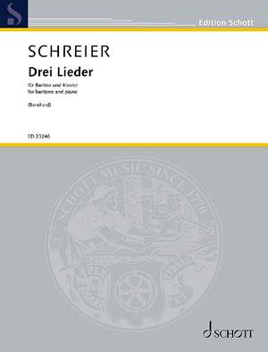 Schreier, Anno: Drei Lieder