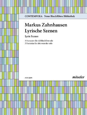 Zahnhausen, Markus: Lyric scenes 1