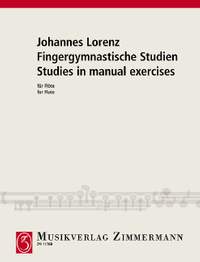 Lorenz, Johannes: Studies in manual exercises