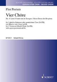 Peeters, Flor: Vier Chöre