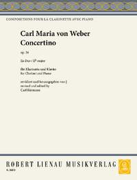 Weber, Carl Maria von: Concertino E flat major op. 26