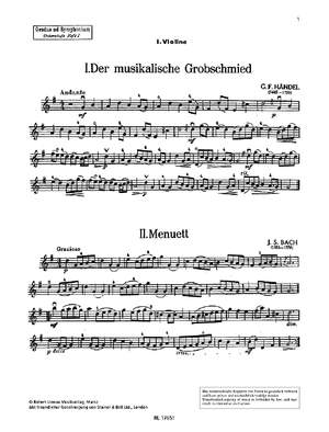 Bach, Johann Sebastian / Gluck, Christoph Willibald (Ritter von) / Handel, George Frideric: Gradus ad Symphoniam Beginner's level Band 1