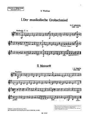 Bach, Johann Sebastian / Gluck, Christoph Willibald (Ritter von) / Handel, George Frideric: Gradus ad Symphoniam Beginner's level Band 1