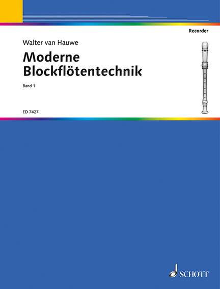 Moderne Blockflötentechnik