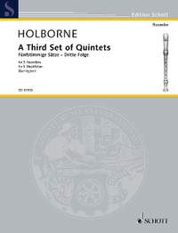 Holborne, Anthony: A Third Set of Quintets