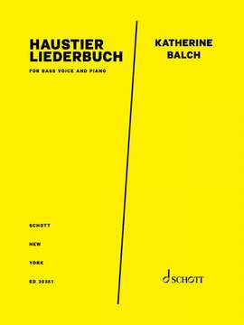 Balch, Katherine: Haustier Liederbuch