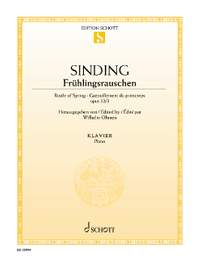 Sinding, Christian: Rustle of Spring op. 32/3