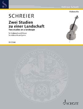 Schreier, Anno: Zwei Studien zu einer Landschaft