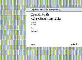 Bunk, Gerard: Acht Charakterstücke 26 op. 54