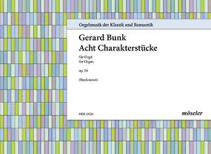 Bunk, Gerard: Acht Charakterstücke 26 op. 54