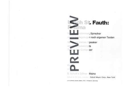 Fauth, Ulrich St.: Prisma