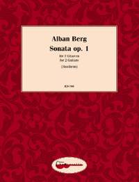 Berg, Alban: Sonata op. 1