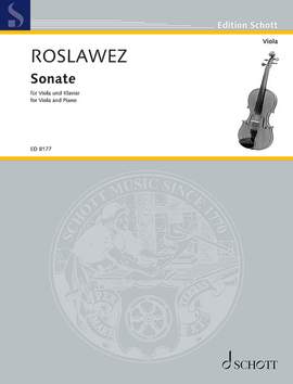 Roslavets, Nikolai Andreyevich: Sonata No. 1