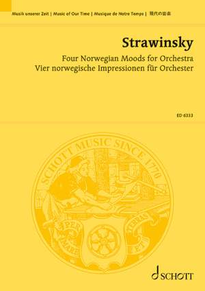 Stravinsky, Igor: Four Norwegian Moods