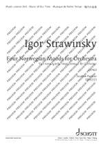 Stravinsky, Igor: Four Norwegian Moods Product Image