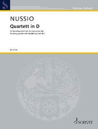Nussio, Otmar: Quartet in D