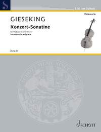 Gieseking, Walter: Concert sonatina