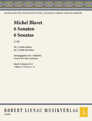 Blavet, Michel: Six sonatas