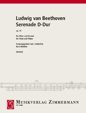 Beethoven, Ludwig van: Serenade D major op. 41