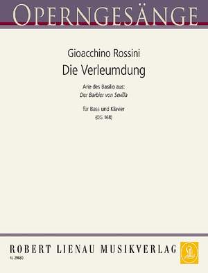 Rossini, Gioacchino Antonio: Die Verleumdung 168