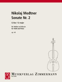 Medtner, Nikolai: Sonata No. 2 G major op. 44