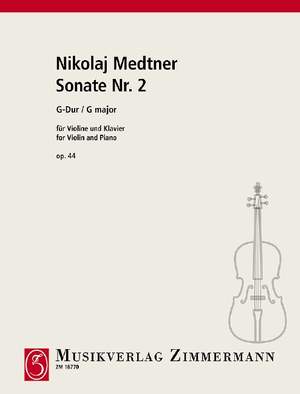Medtner, Nikolai: Sonata No. 2 G major op. 44