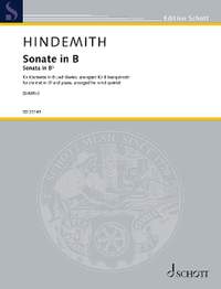 Hindemith, Paul: Sonate in B