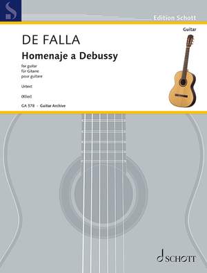 Falla, Manuel de: Homenaje a Debussy