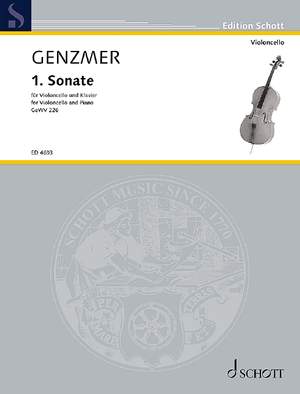 Genzmer, Harald: 1st Sonata GeWV 226