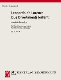 Lorenzo, Leonardo de: Due Divertimenti brillanti op. 24, op. 29