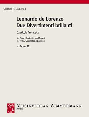 Lorenzo, Leonardo de: Due Divertimenti brillanti op. 24, op. 29
