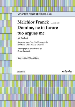 Franck, Melchior: O Lord, do not rebuke me in your anger 69