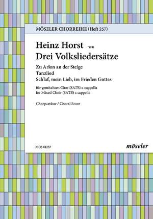 Horst, Heinz: Three folksong settings 257